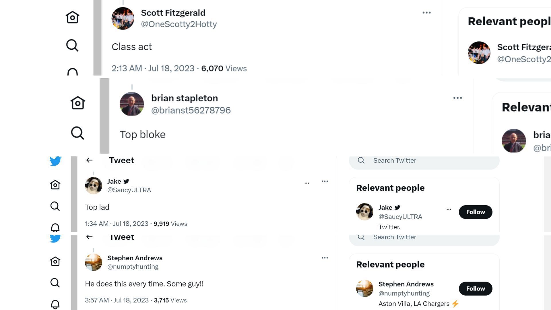 More fans reacted to Grealish